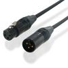 BELDEN 1192A XLR Microphone Cable NEUTRIK Gold (1.5m, Black)