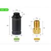 Extra Thick FV/AV Adaptors Road Fixed Gear Bicycle Presta Nozzle Inflation Electric Air Pump Sports Ball 5V2 Needle Pumping