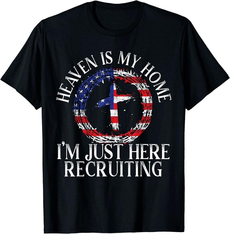 Heaven Is My Home I'm Just Here Recruiting Preacher Pastor T-Shirt Unisex T-Shirt