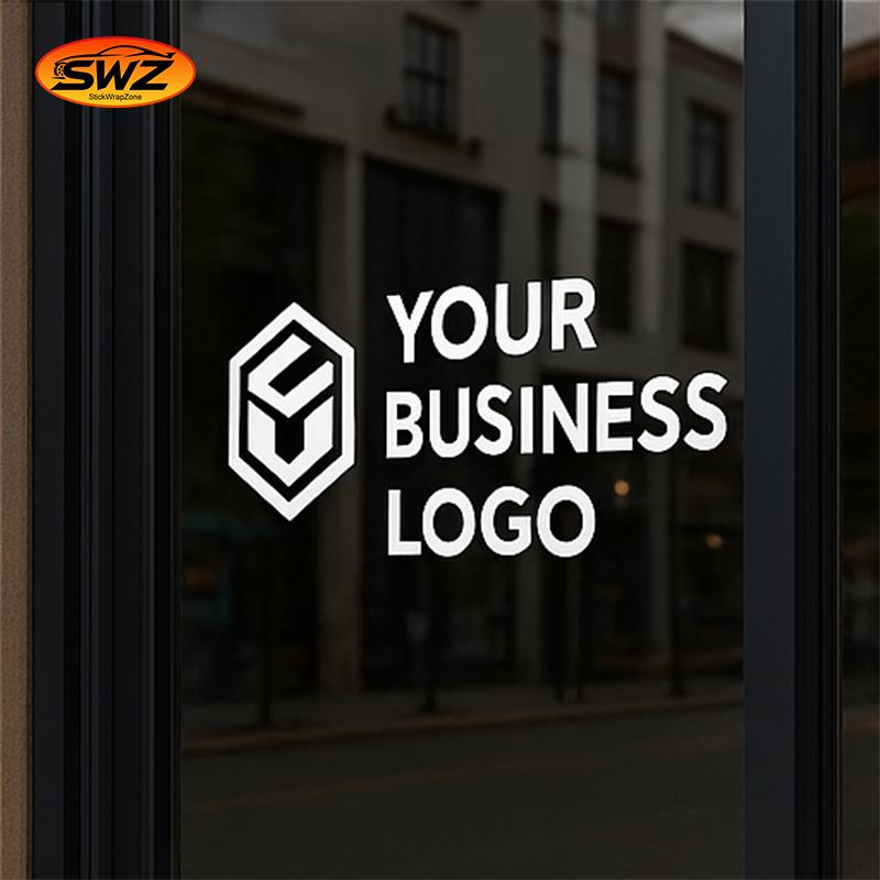 Commercial Vehicle Branding Decal – Logo Layout Optimized for Car Doors & Windows (Max 90cm)