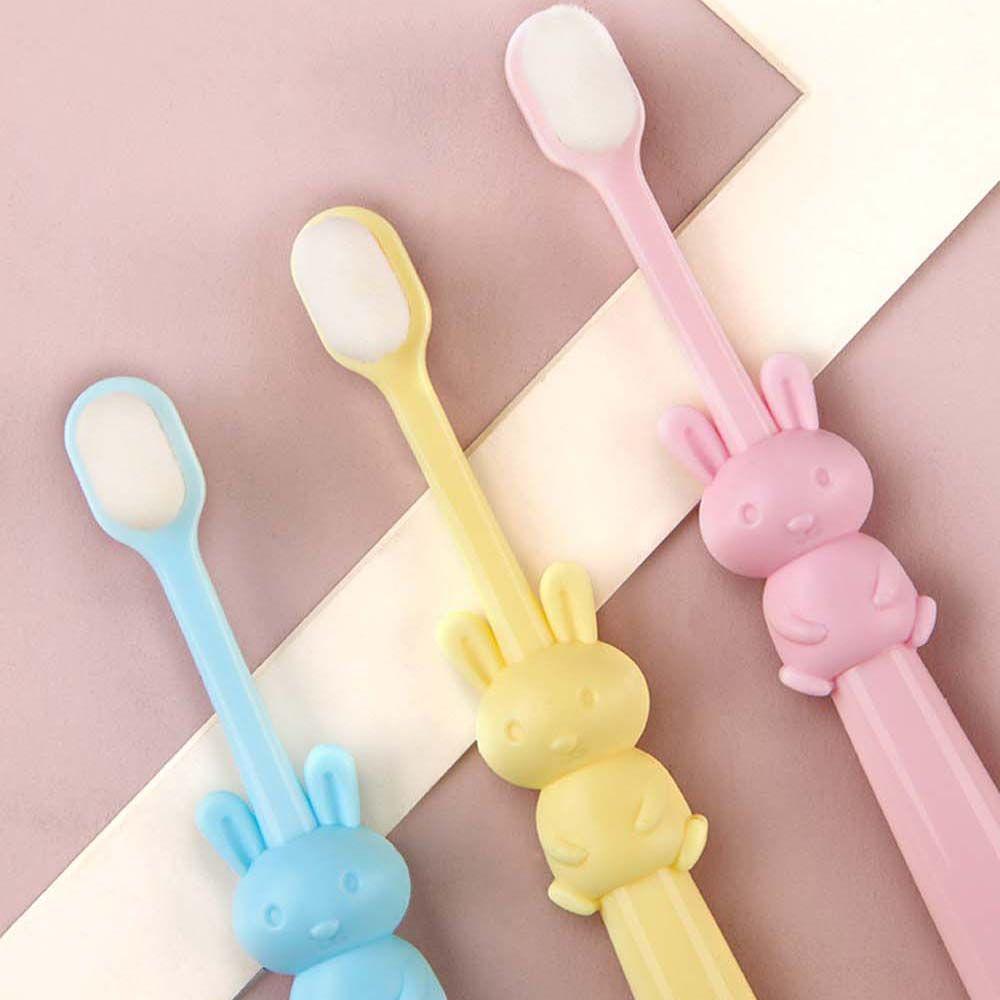 Cleaning Anti Bacteria Sensitive Gums Kids Toothbrush Oral Care Tool Baby Toothbrush Micro-Nano