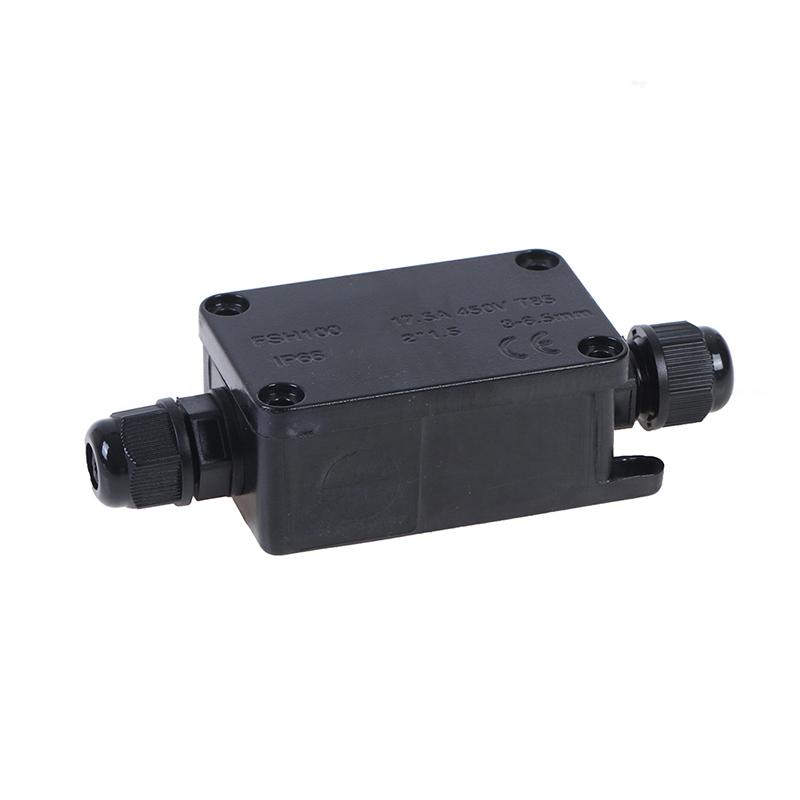 2-контактная водонепроницаемая уличная кабельная соединительная коробка IP66 с клеммами 450 В