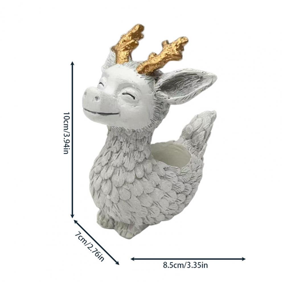 Керамический горшок-олень для комнатных и уличных растений Декор Милое Животное Суккулентный Цветочный Горшок Контейнер для Растений Собака