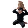 Boys Thermal Underwear Set Soft Warm Long Sleeve Pajamas Baby Home Wear Two Piece Suit For Spring And Autumn