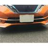 Car Cover ABS Chrome Bumper Engine Head Trim Front Grid Grill Grille Frame Edge 2PCs For Nissan NOTE 2017 2018