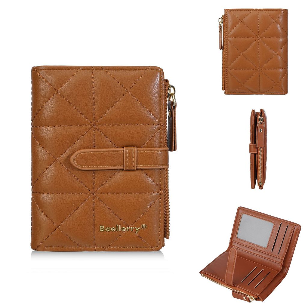 New Womens Wallet Pu Material With Card Storage For Everyday Carry