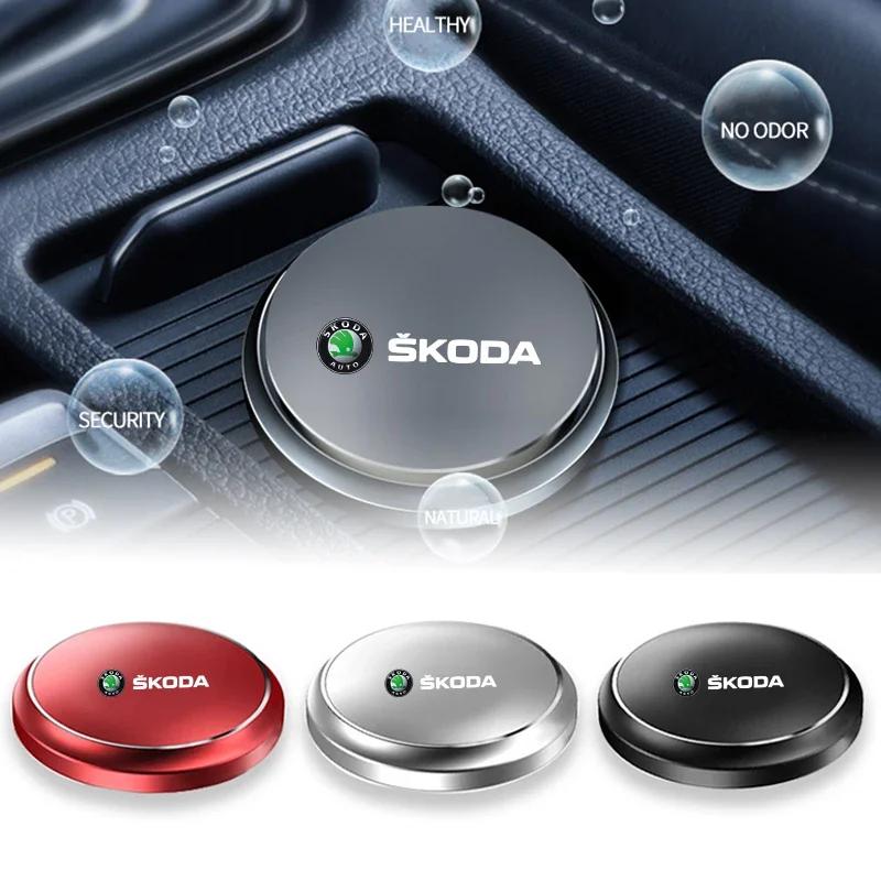 HLLQ9 2Pc Car Interior Freshener Aromatherapy Perfume Decor for Skoda Octavia Rapid Kodiaq Karoq Superb Fabia Kamiq VisionS Car Solar