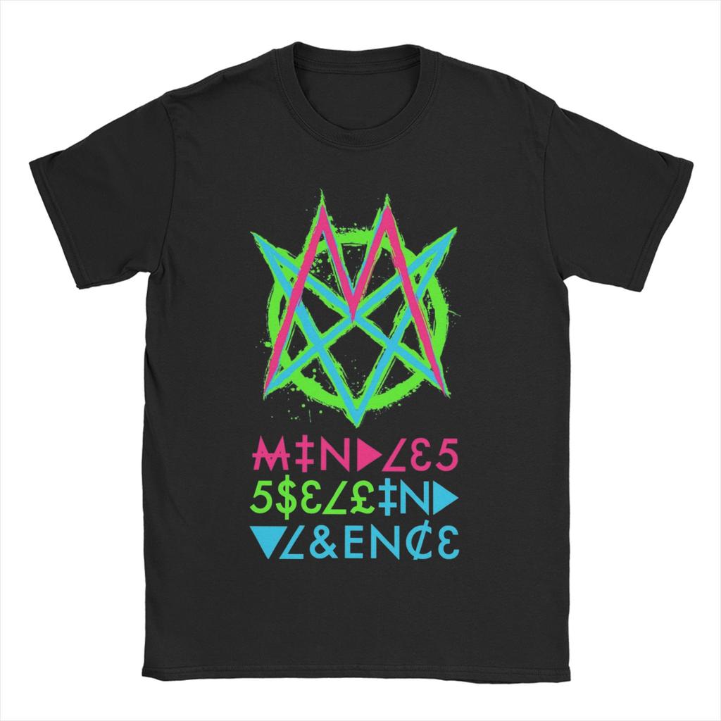 Mindless Self Indulgence Pure Cotton T Shirt For Mens Summer  Streetwear T Shirts O Neck Harajuku Tees Oversized Print Clothing