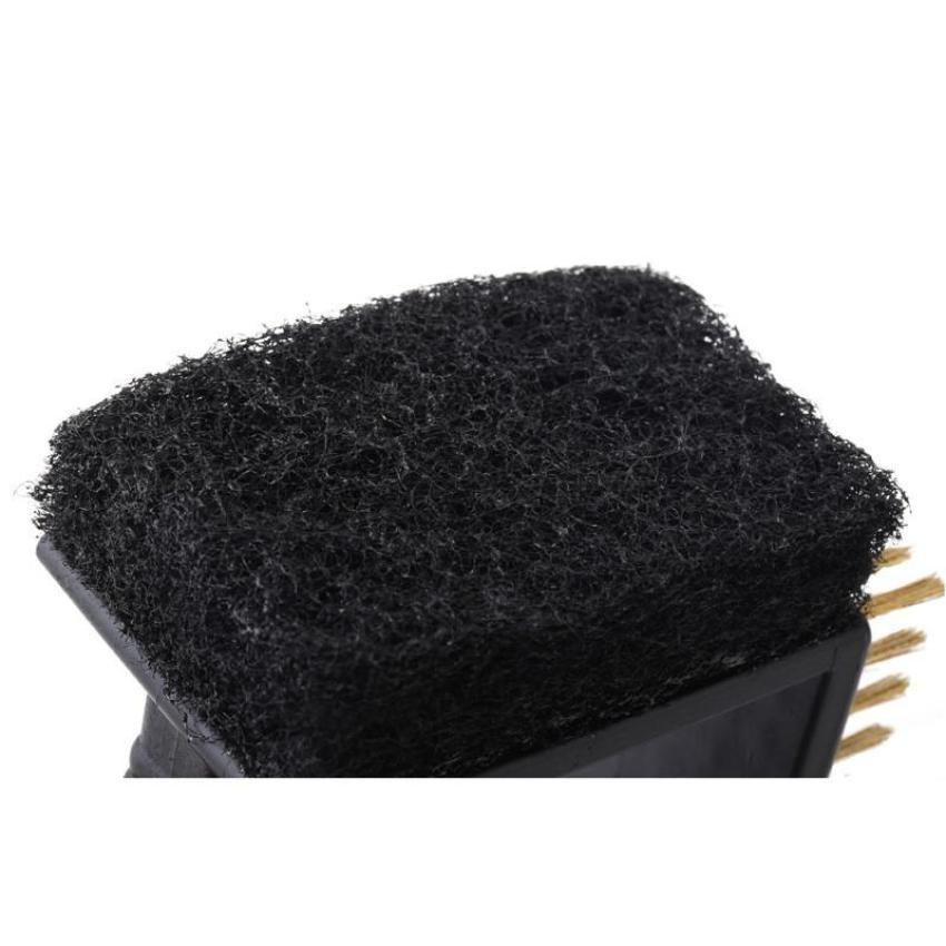 3 In 1 BBQ Triple Barbecue Grill Brush Copper Steel Cleaning Brushes Barbeque Cleaner Kitchen