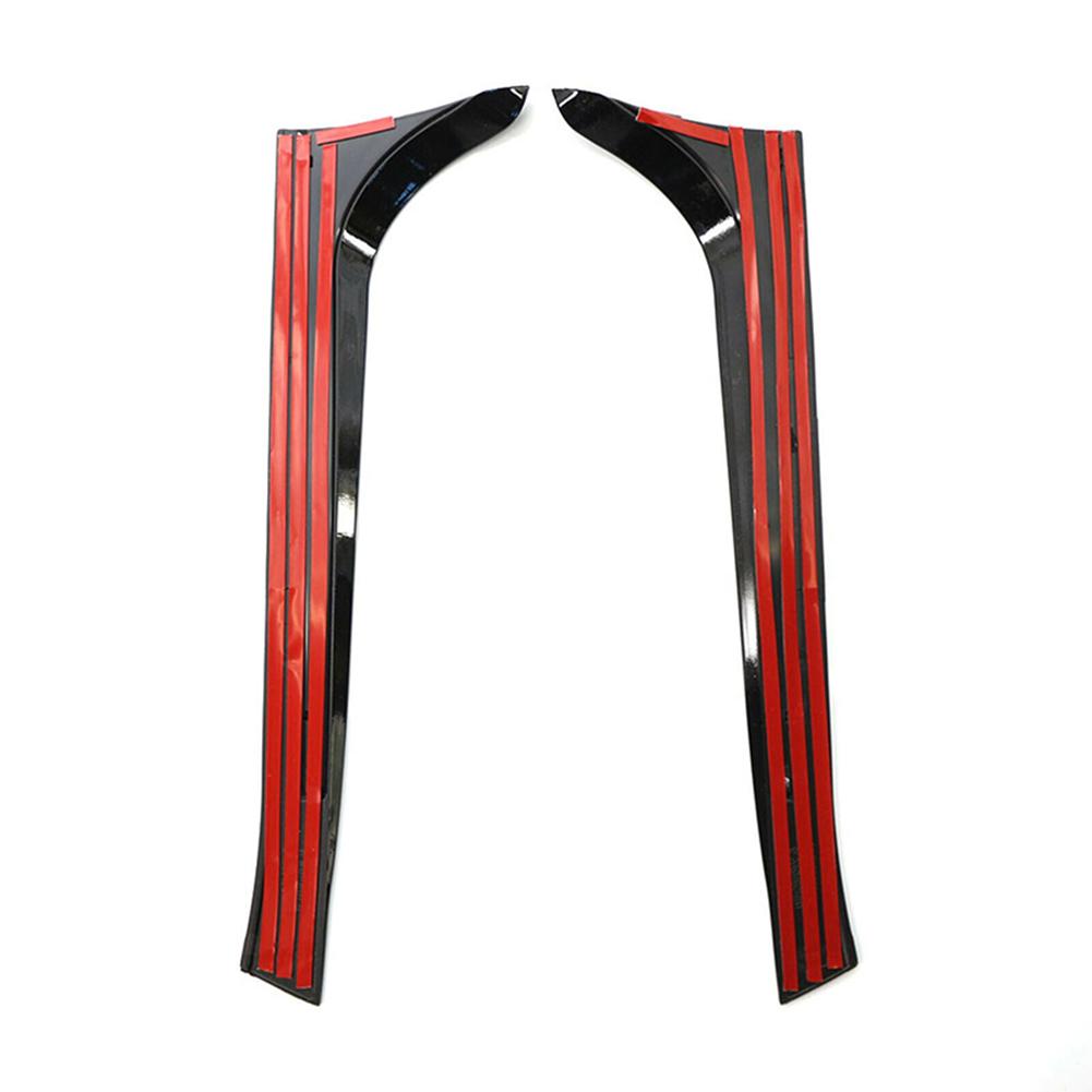 1 пара глянцевых черных боковых спойлеров-накладок на заднее стекло Замена для VW Golf 6 MK6 2008 2009 2010 2011 2012