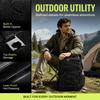 Chest Buckle Straps Cooler Backpack Black Insulated Cooler Bag Leak Proof Backpack  For Travel