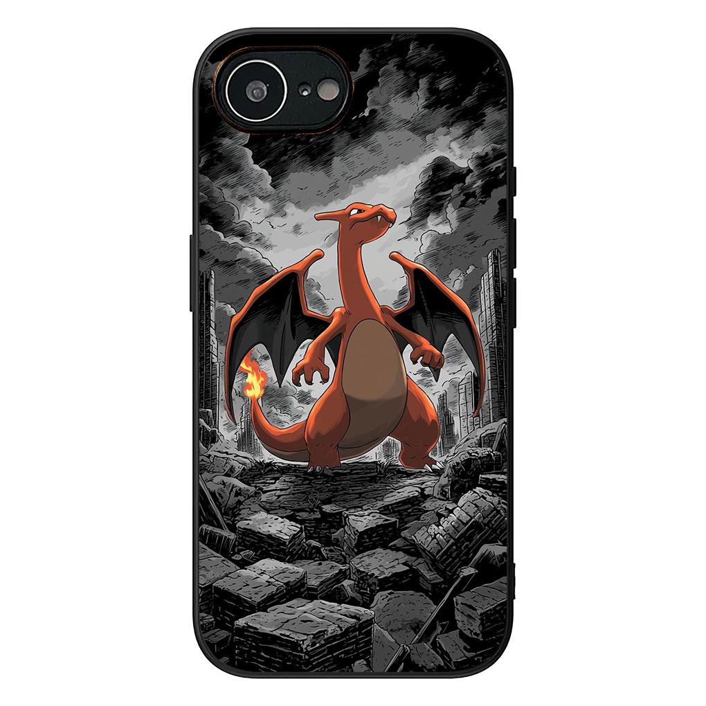 for Samsung Galaxy A05 A06 A14 A50 A51 A52 A12 A13 A17 A70 A07 A25 A26 A56 A23 Case Charmander P-Pikachus Bulbasaur P-Pokemons
