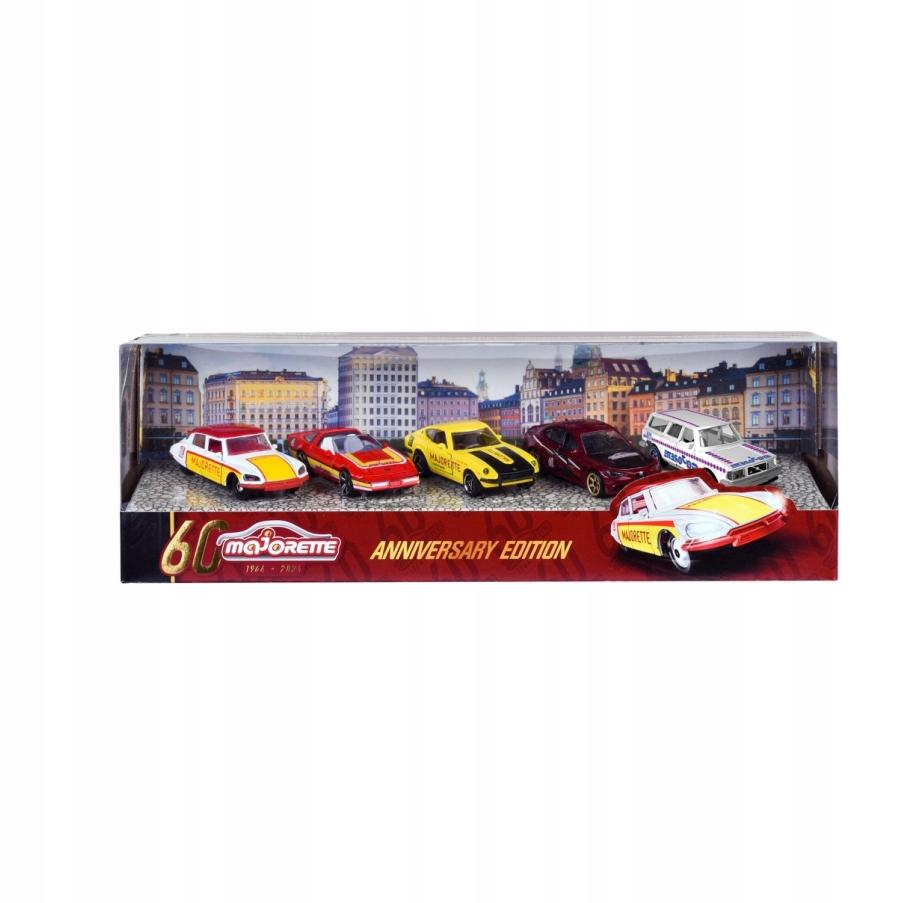 MAJORETTE 60-LECIE 5PAK POJAZDÓW 4718