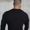 Muscleguys Fitness Sports Thin Long Sleeved T-shirt Men's Spring and Autumn Clothes Breathable Running  Top