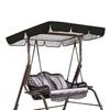 Patio Swing Chair Canopy Replacement Sun Hammock Shade Cover UV-Resistant Waterproof Swing Seat Canopy