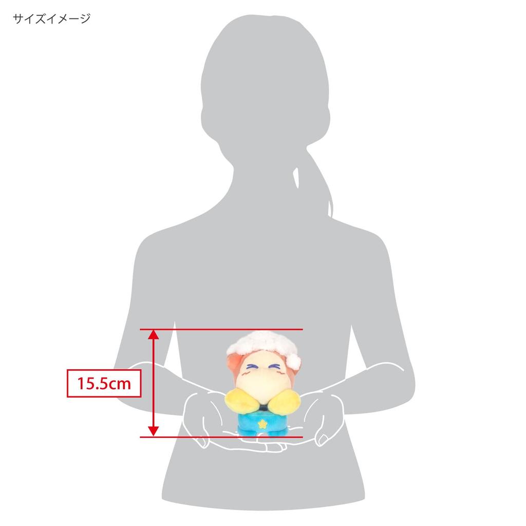 Sanei Boeki Kirby of the Stars Kirby Sweet Dreams Мягкая игрушка Bubble Waddle Dee xx W12.5 D13.5 H15.5cm KSD-02