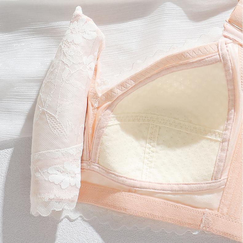 Женское нижнее белье, тонкий регулируемый бюстгальтер большого размера с полной чашкой, бюстгальтер для втягивания груди, бюстгальтер против провисания, бюстгальтер пуш-ап