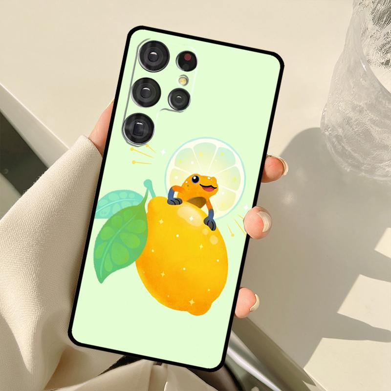 Летний тропический фруктовый лимонный чехол для Samsung Galaxy S22 Ultra S21 S20 S24 S25 Ultra S9 S10 Plus S23 FE S25 FE Задняя крышка