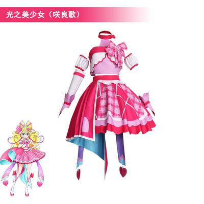 Аниме Pretty Cure Сакура Ута Костюм для косплея Милое Лолита-платье Игра Аниме Хэллоуин Вечеринка Униформа Костюмы для ролевых игр