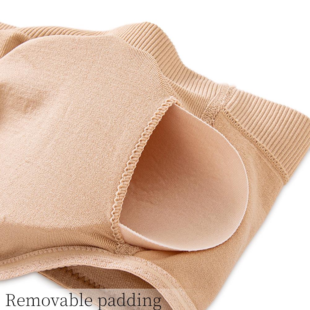 Varsbaby Strapless Bandeau Bra for Women Non-Slip Padded Wireless Tube Top Bra