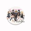 32/44/58 мм Аниме K-ON! Булавки ручной работы, круглые, мультяшные, милые, застегивающиеся броши для рюкзака, одежды, аксессуаров, украшений для коллекции аниме