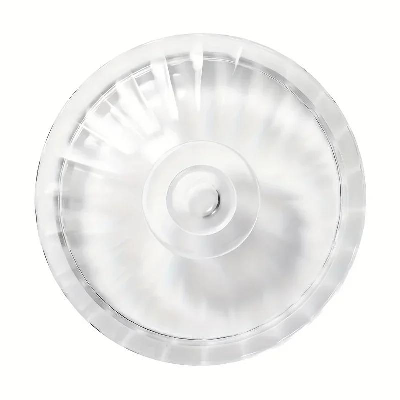 Высококачественный 2-галлонный диспенсер для напитков из прозрачного стекла с элегантным рельефным дизайном - идеально подходит для домашнего декора