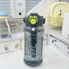 Bounce Lid Sports Water Bottle PC Large Capacity Sports Kettle  Camping Drinking Tool