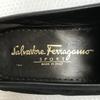 Salvatore Ferragamo СПОРТ Италия Замшевые Кожаные Лоферы Слипоны 8.5D 26.0 Черные Туфли на Грубой Подошве(ИСПОЛЬЗОВАЛ)