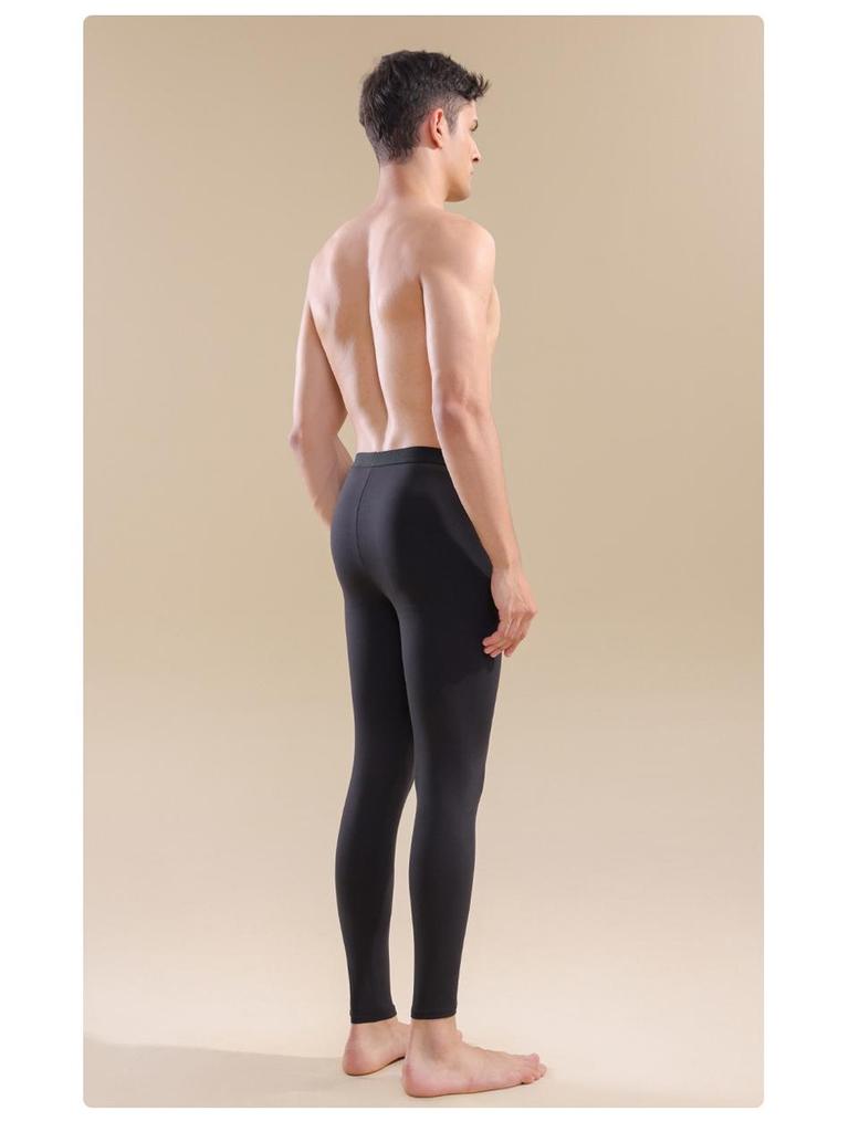 Мужские зимние ультратонкие бесшовные термоштаны с улучшающими кожу и согревающими свойствами