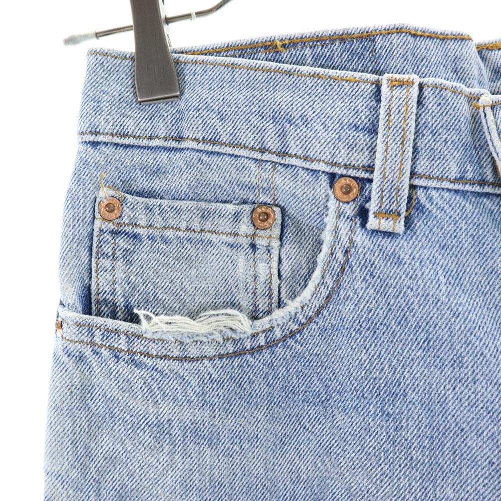 Levi's 90-е Сделано в США 510-0217 Прямые джинсовые брюки W31 джинсы Мужские Б/у