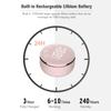 Wearable Electric Breast Pump 24mm Portable Hands-free Milk Pump Ultra-quiet 3 Modes   9 Levels 180ML Capacity with LED Screen Built-in Battery