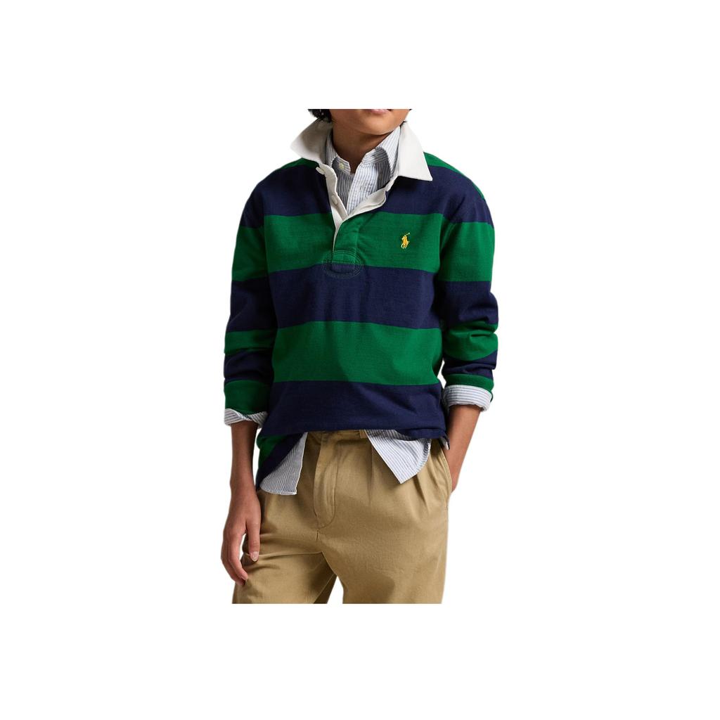 Polo Ralph Lauren Iconic Rugby Shirt Детские Детские топы 323882614-007