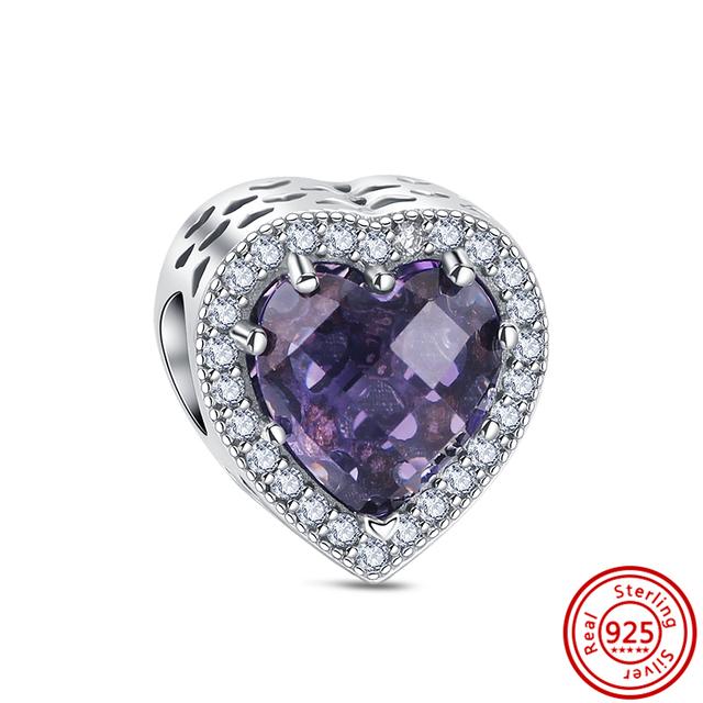 Красочные муранские стеклянные бусины с цветком в виде сердца, пузырьков и листьев, очаровательные браслеты, ювелирные изделия из 100% стерлингового серебра 925 пробы