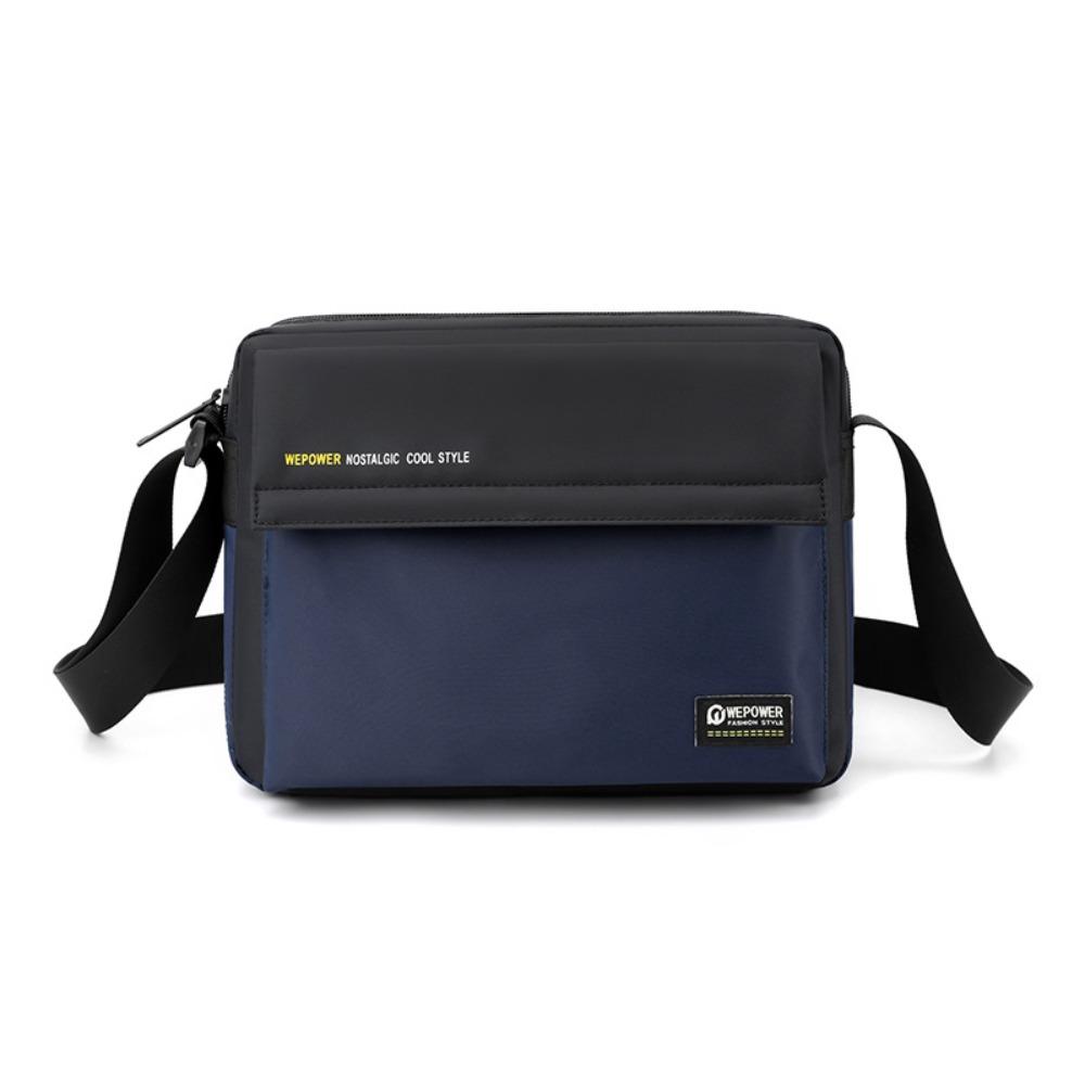 Large Capacity Men's Shoulder Bag Fabric Nylon Crossbody Bag Casual Man Messenger Bag Hiking