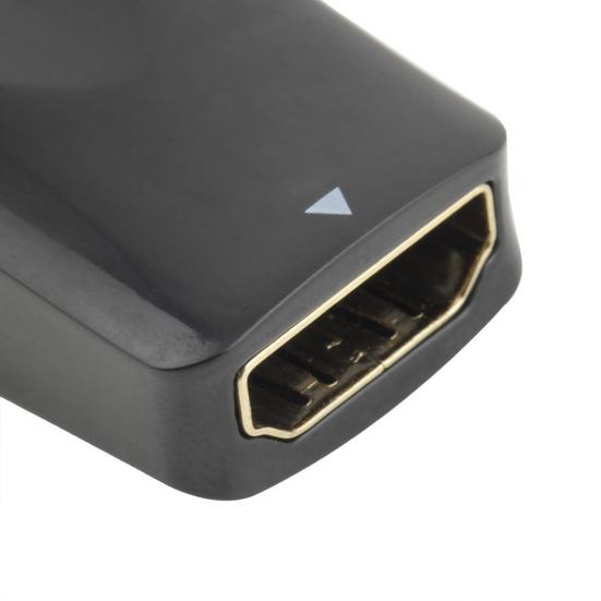 Прочный переходник-конвертер HDMI-совместимый с гнездом VGA 1080P с аудиокабелем для ПК-телевизора
