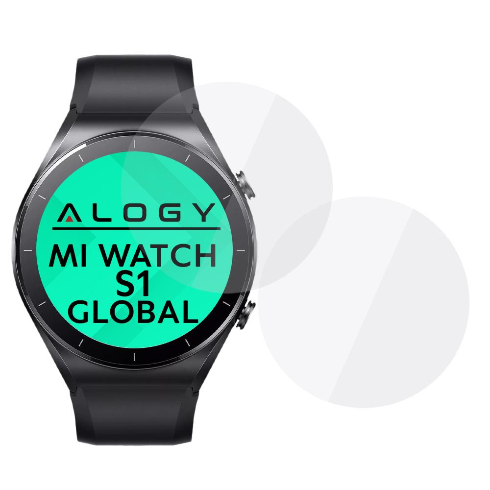 2X Szkło Hartowane Ochronne Na Ekran Alogy Do Xiaomi Mi Watch S1 Global