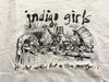 Футболка из плотного хлопка с изображением альбома группы Indigo Girls, полный размер, для взрослых, BL1083