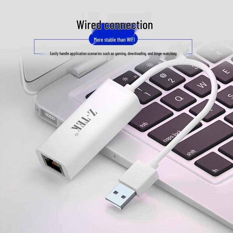 Z-TEK USB-C to RJ45 100Mbps Ethernet Adapter