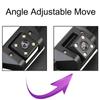 4/8 LED Universal Auto Accessories Parking Assistance Kit Car Rear View Camera European Car License Plate Frame Night Vision