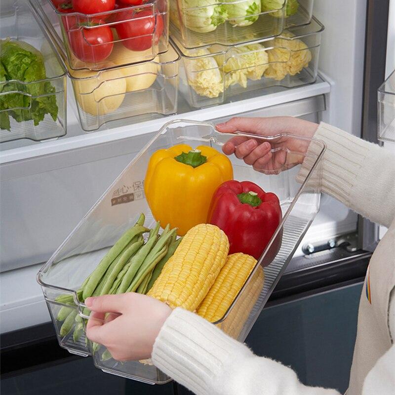 Кухонные контейнеры для хранения, холодильник-органайзер, ящик для фруктов, ящик для холодильника, контейнер для хранения холодильника, контейнеры