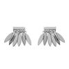 [P1989] - Les Trésors De Lily [P1989] - Silver 'Navajos' Silver Earrings (rhodium-plated) - 10x6 Mm