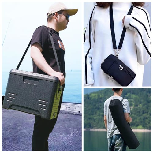 Рабочие ремни Vitalux с застежкой в одно касание, набор из 2 штук, регулируемая длина, для поясных сумок, сумок медсестры, замена, унисекс, для работы, походов и багажа