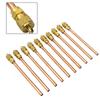 Air Conditioner Maintenance Valves Copper Golden Parts