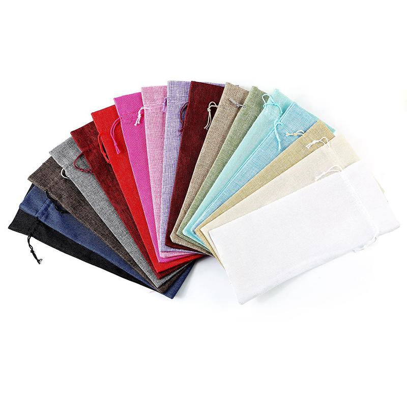 Новые винные пакеты, чехлы для бутылок красного вина, подарочный мешочек для шампанского, мешковина, упаковочный мешок, свадебное украшение для вечеринки, винные пакеты