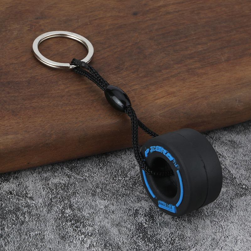 Custom PVC Tire Keychain: Personalized Car Mod Accessory