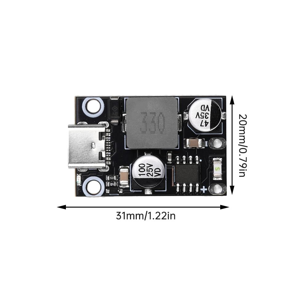 Type-C QC3.0 PD3.0 DC-DC Buck Converter Charging Step Down Module 30W/45W 8-30V 9V 12V 24V to Fast Quick Charger Circuit Board