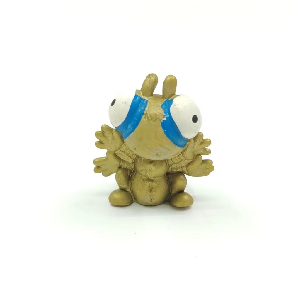 Original Zomlings ULTRA Rare GOLD Silver Superzings Styles PVC Action Figures Limited Collection Spanish Toy Boys Birthday Gift