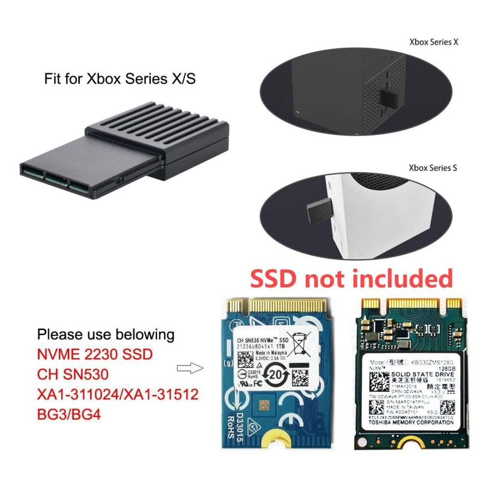 Chenyang NVMe To PCIe CF Express Type B Hard Drive Converter Box for Xbox Series 2230mm CH SN530 SSD Box M.2 4.0 X/S (No Capacity)