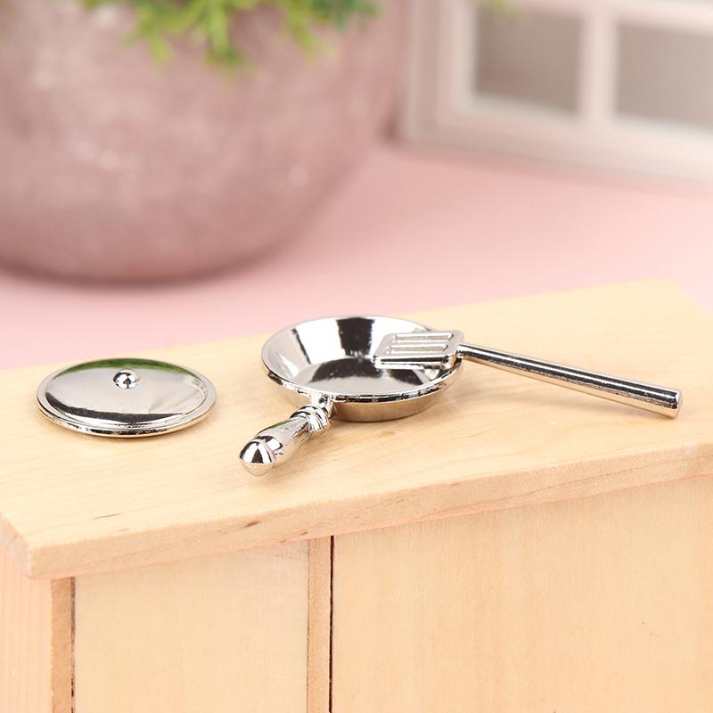 1/12 кукольный домик, мини-кухонные принадлежности, модель кукольного домика, кухонный горшок, лопаточка, украшение