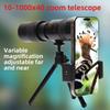 Eagle Zoom Monocular Telescope 10-1000x40 Zoom Mobile Phone Camera High Power High Definition Telescope